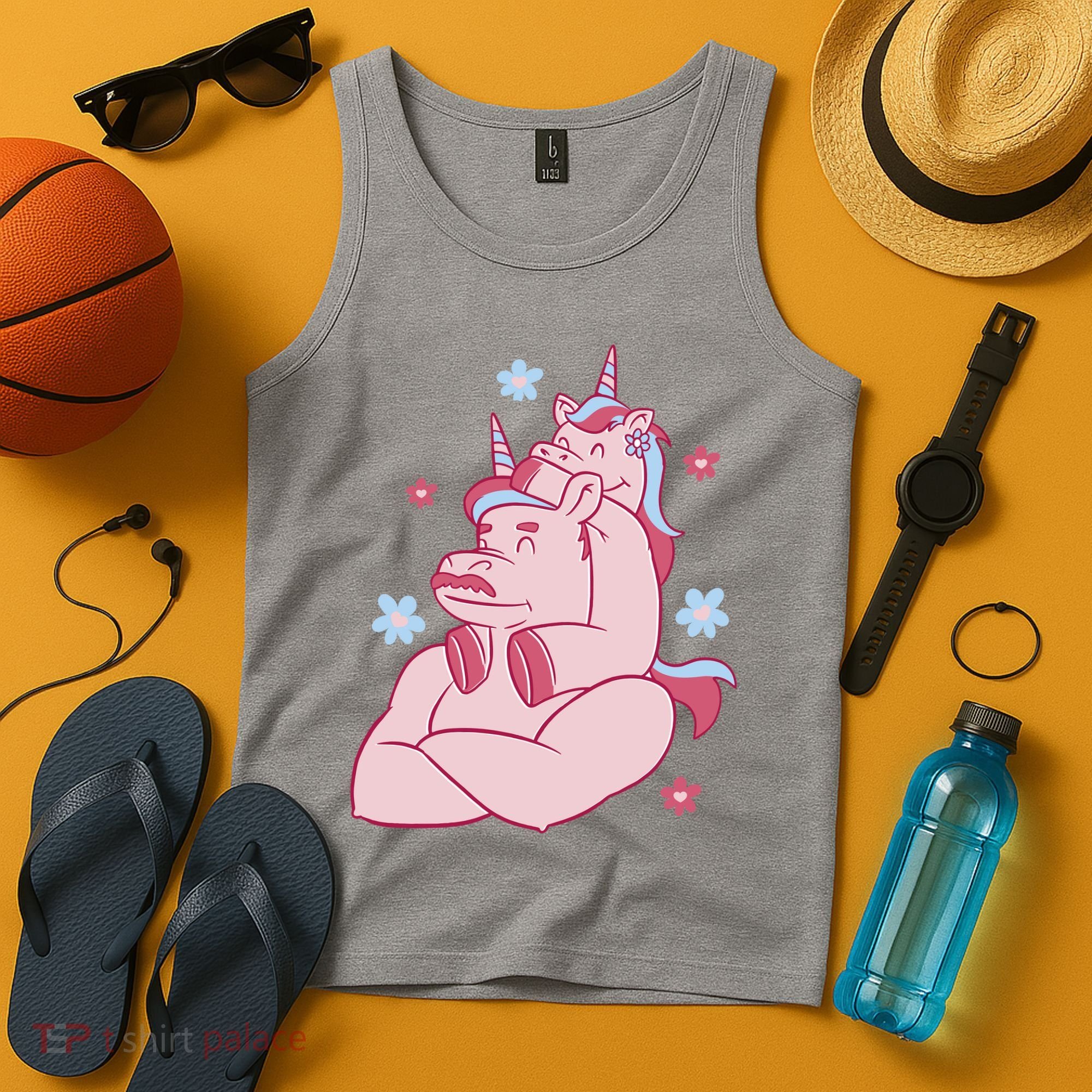 Papa Unicorn Cute Gift Tank Top