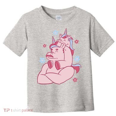 Papa Unicorn Cute Gift Toddler T-Shirt
