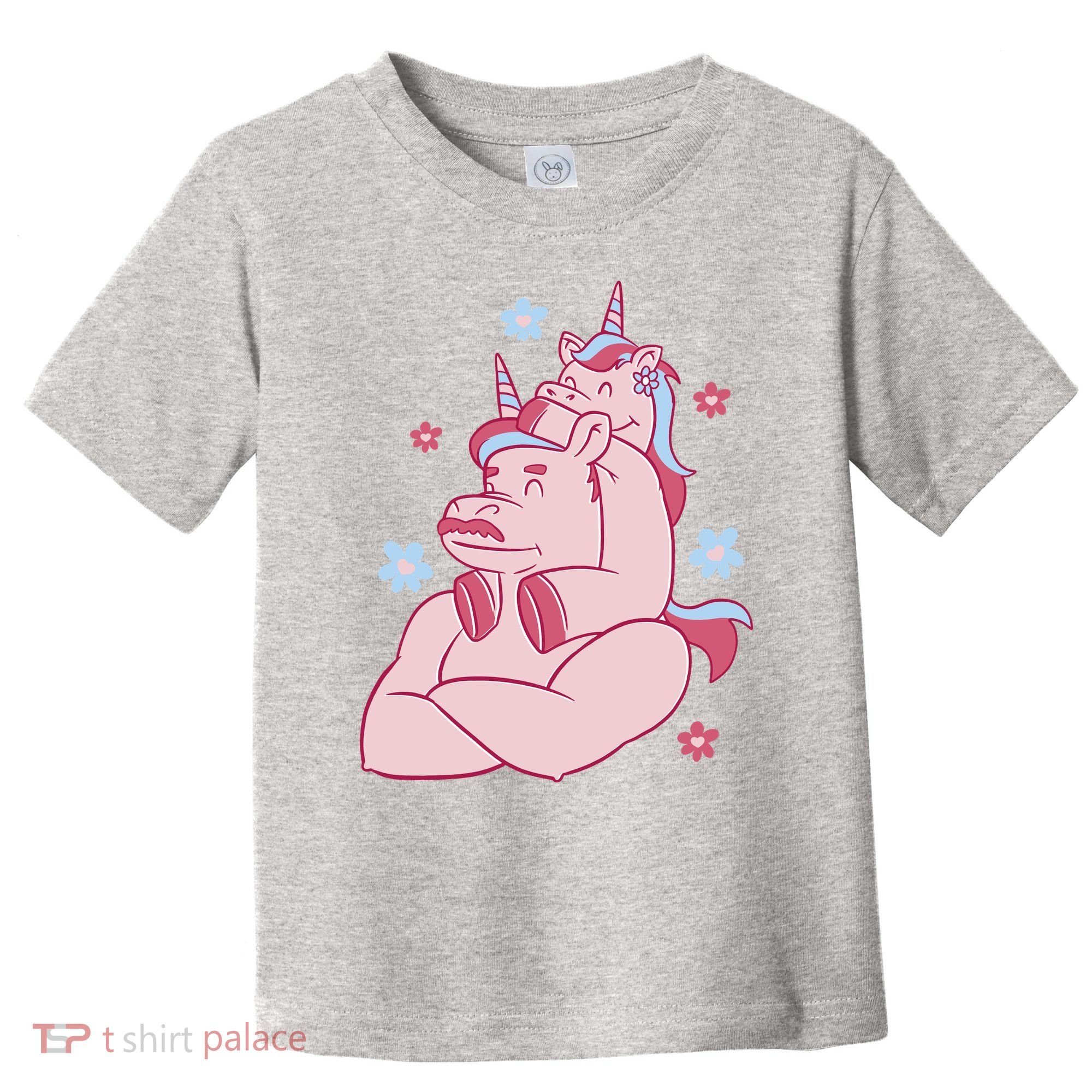 Papa Unicorn Cute Gift Toddler T-Shirt