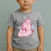 Papa Unicorn Cute Gift Toddler T-Shirt thumb 2