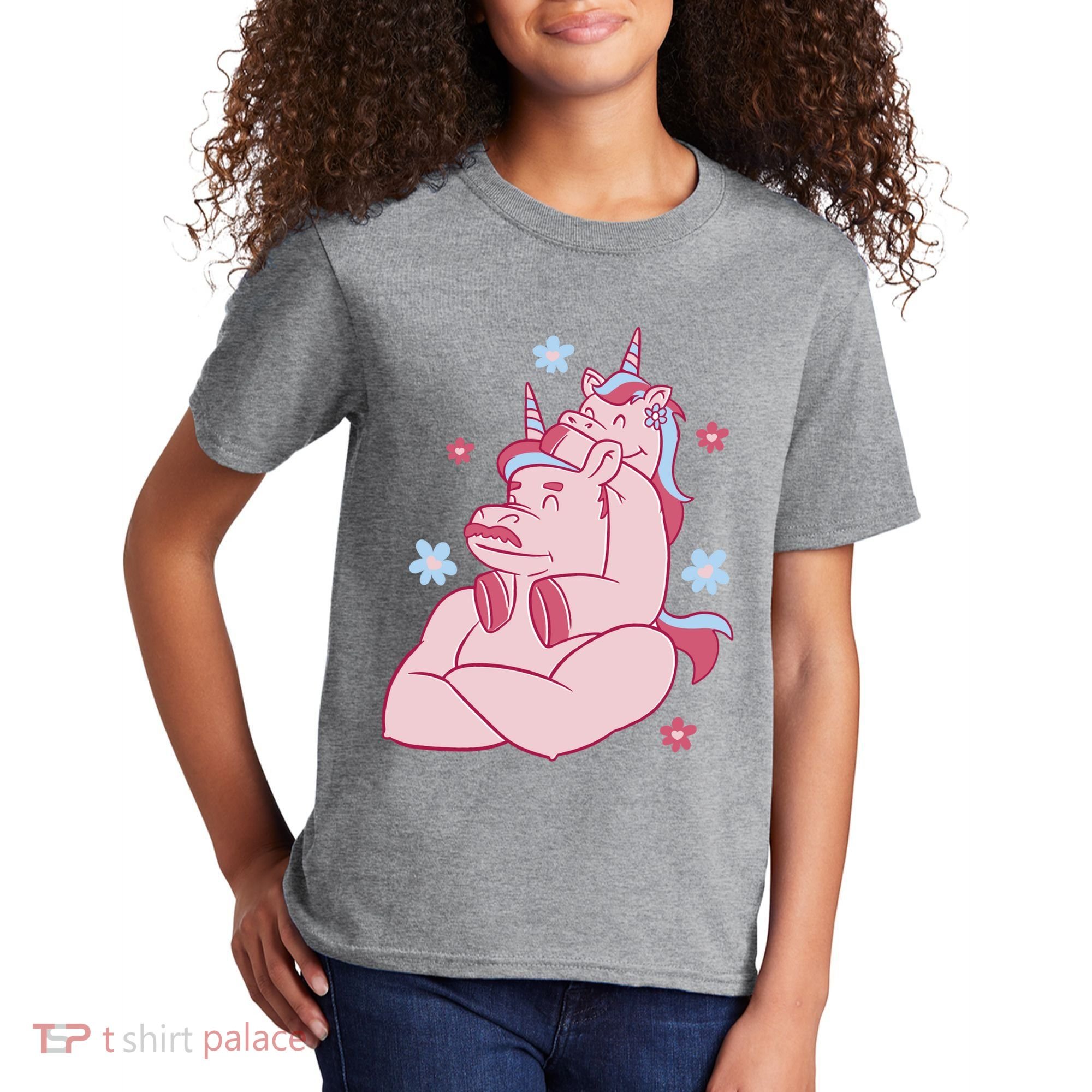 Papa Unicorn Cute Gift Kids T-Shirt