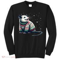 Possum Ugly Christmas Sweater Opposum Lover Rodent Owner Sweatshirt thumb 0