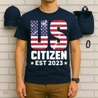 Proud US Citizenship Decoration American New USA Citizen T-Shirt thumb 6