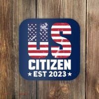 Proud US Citizenship Decoration American New USA Citizen Coaster thumb 0