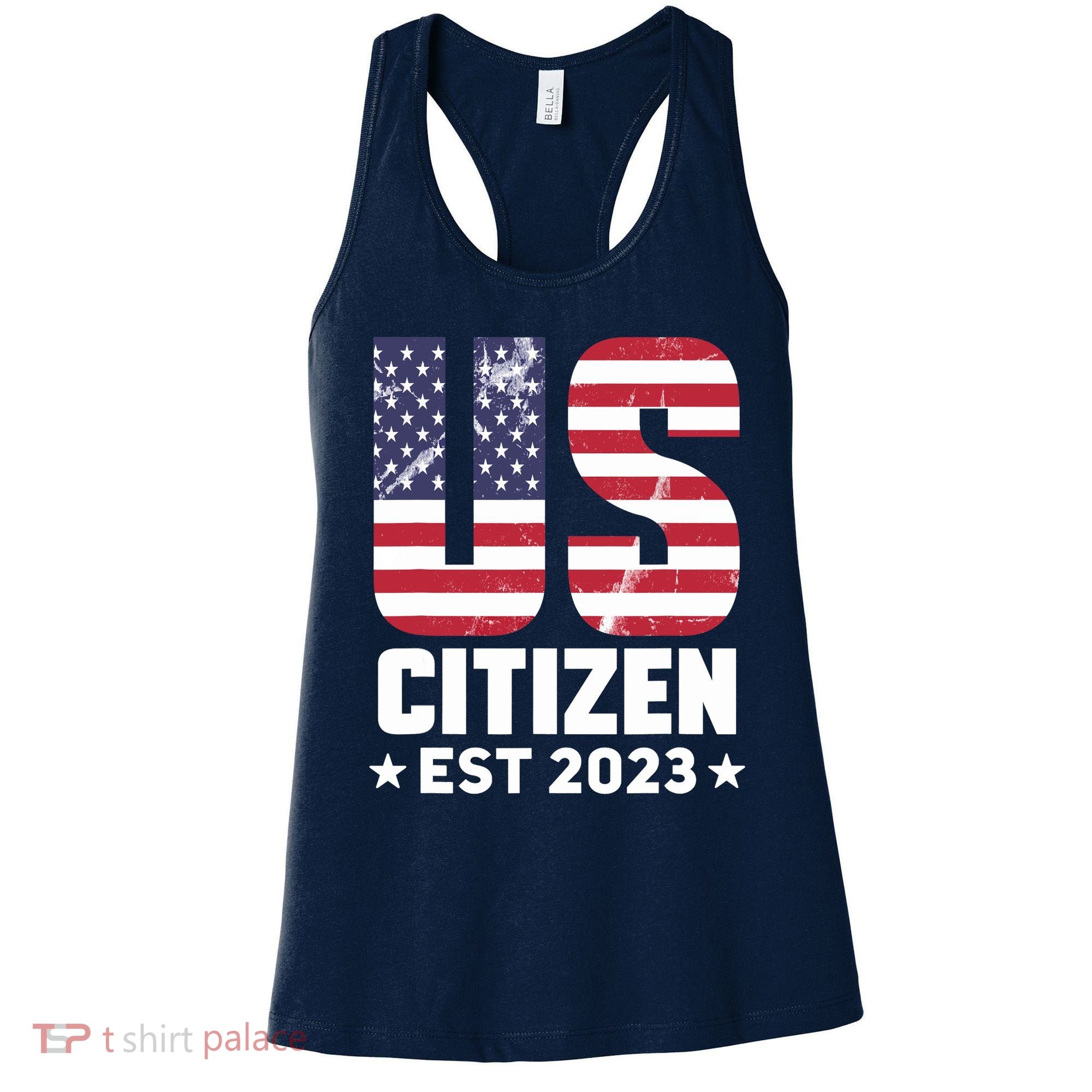 Proud US Citizenship Decoration American New USA Citizen Women's Tank Top