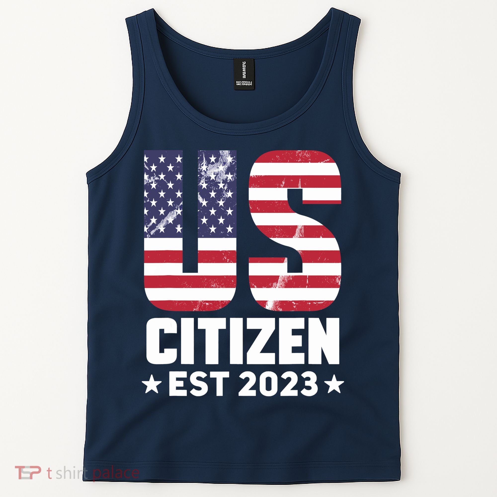 Proud US Citizenship Decoration American New USA Citizen Tank Top