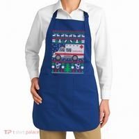 Paramedic Ugly Christmas Funny Gift Holiday Emt Ems Funny Gift Apron thumb 2