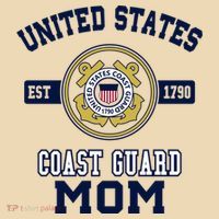 Proud Us Coast Guard Mom Military Pride Gift Tote Bag thumb 4