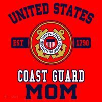 Proud Us Coast Guard Mom Military Pride Gift Santa Hat thumb 1