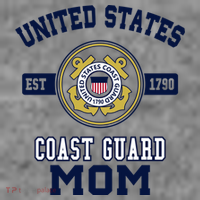 Proud Us Coast Guard Mom Military Pride Gift Toddler Hoodie thumb 2