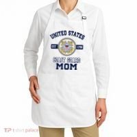 Proud Us Coast Guard Mom Military Pride Gift Apron thumb 2