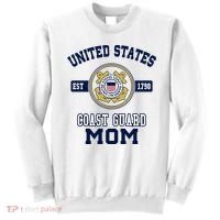 Proud Us Coast Guard Mom Military Pride Gift Sweatshirt thumb 0