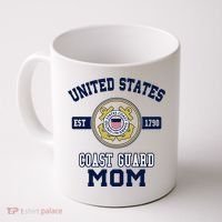 Proud Us Coast Guard Mom Military Pride Gift Coffee Mug thumb 0