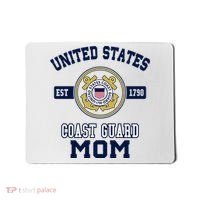 Proud Us Coast Guard Mom Military Pride Gift Mousepad thumb 0