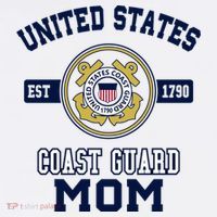 Proud Us Coast Guard Mom Military Pride Gift Hat thumb 2