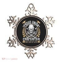 Proud Union Carpenter Woodworking Carpentry Woodworker Ornament thumb 0