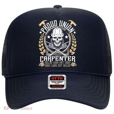 Proud Union Carpenter Woodworking Carpentry Woodworker Hat