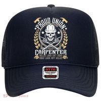 Proud Union Carpenter Woodworking Carpentry Woodworker Hat thumb 0