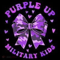 Purple Up Child Coquette Bow Camo Groovy Military Coffee Mug thumb 5