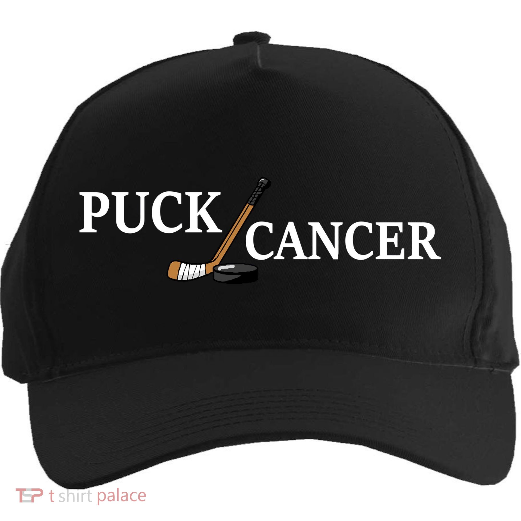 Puck Cancer Five-Panel Snapback Cap