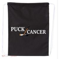 Puck Cancer Drawstring Bag thumb 0