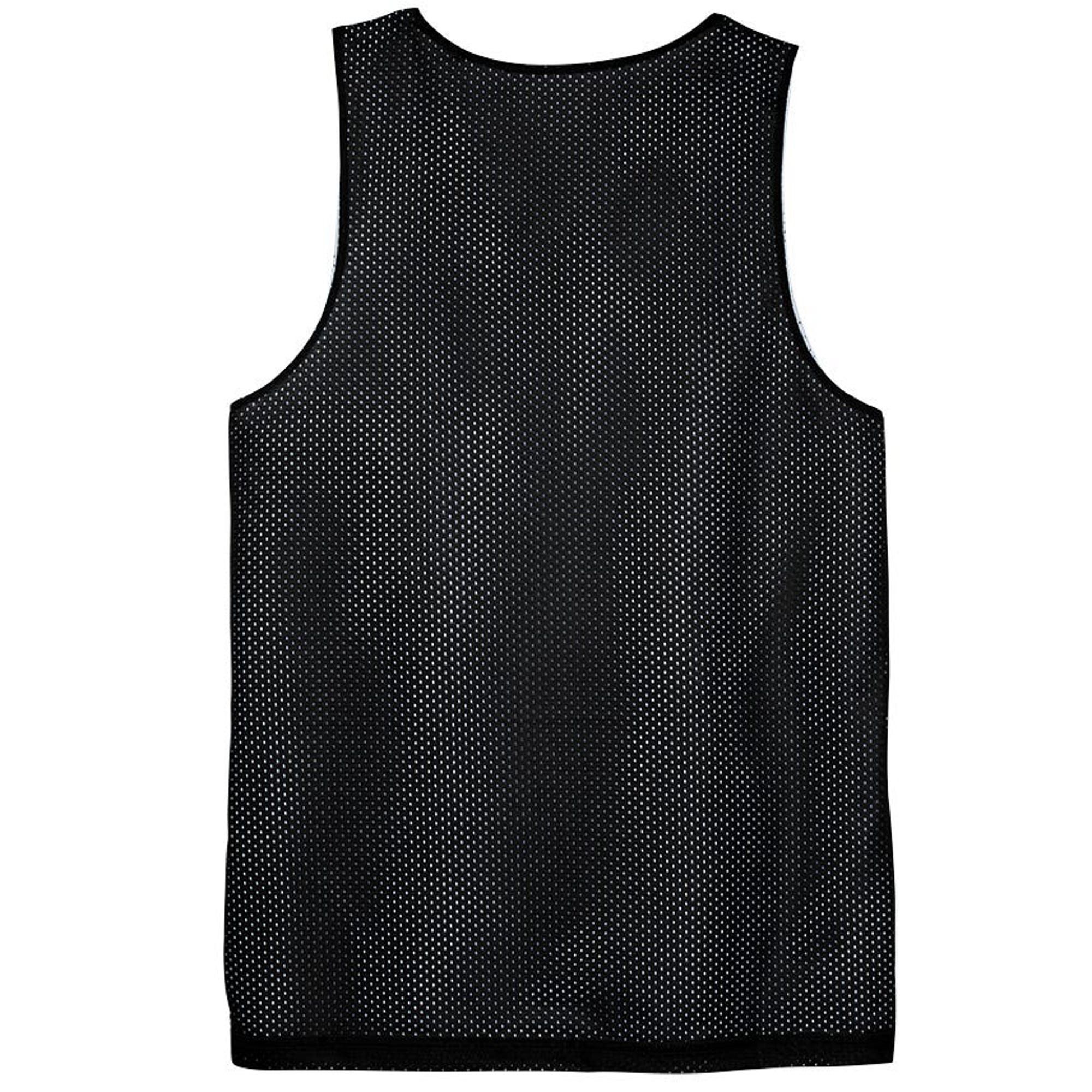 Puck Cancer Mesh Reversible Basketball Jersey Tank