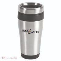 Puck Cancer 16oz Travel Tumbler thumb 0
