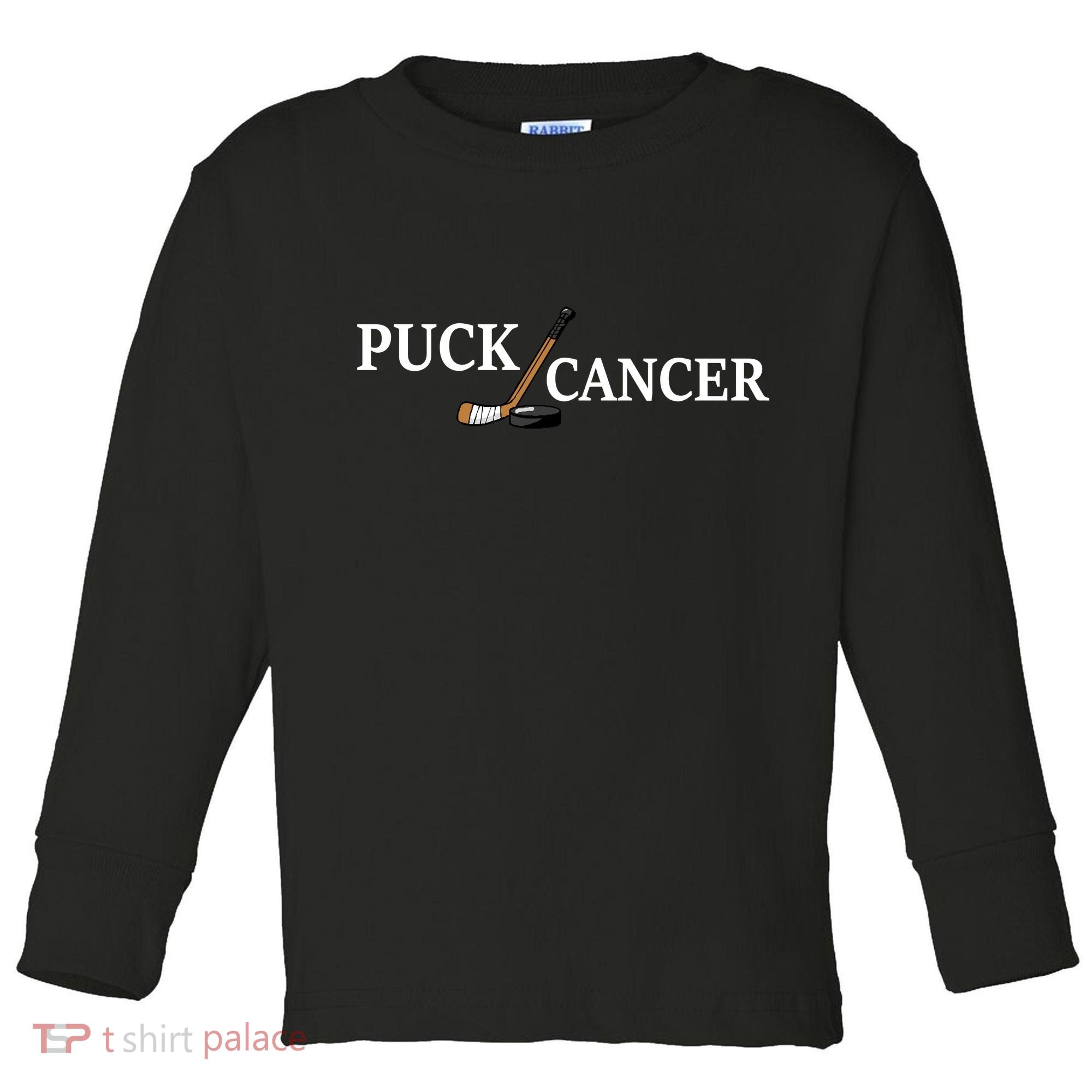 Puck Cancer Toddler Long Sleeve Shirt