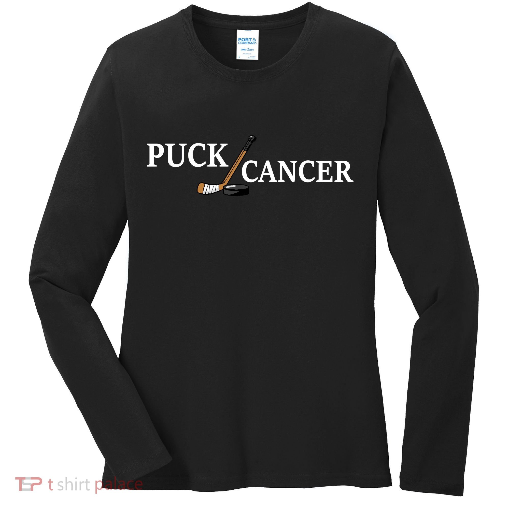 Puck Cancer Women's Long Sleeve Shirt