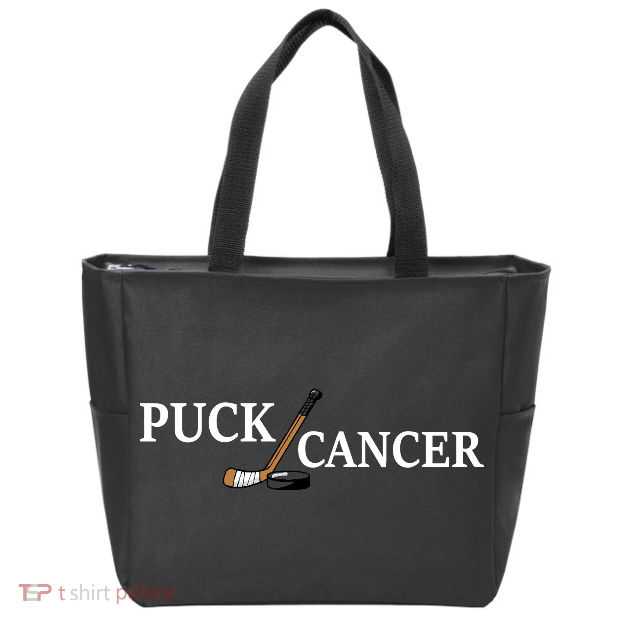 Puck Cancer Tote Bag
