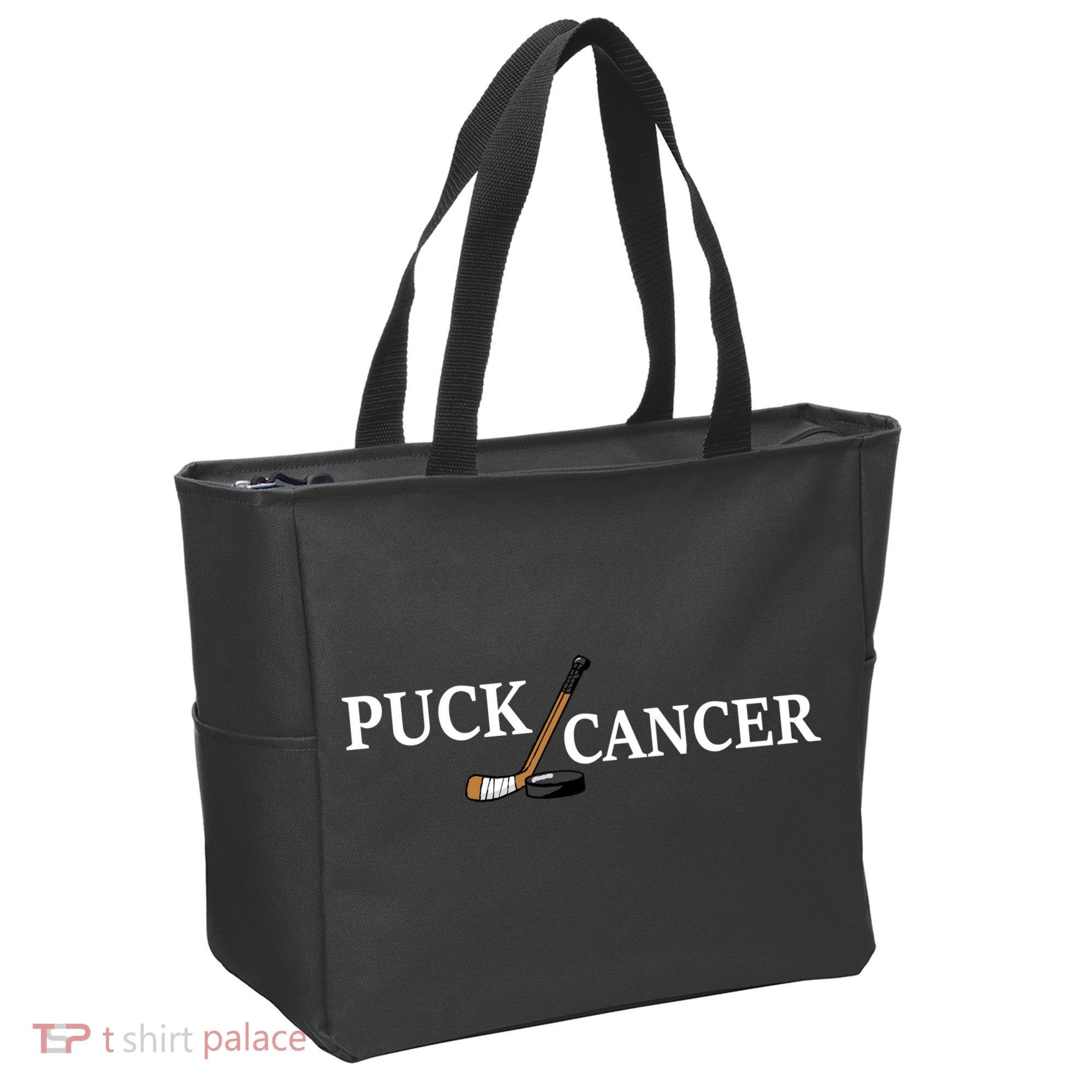 Puck Cancer Tote Bag
