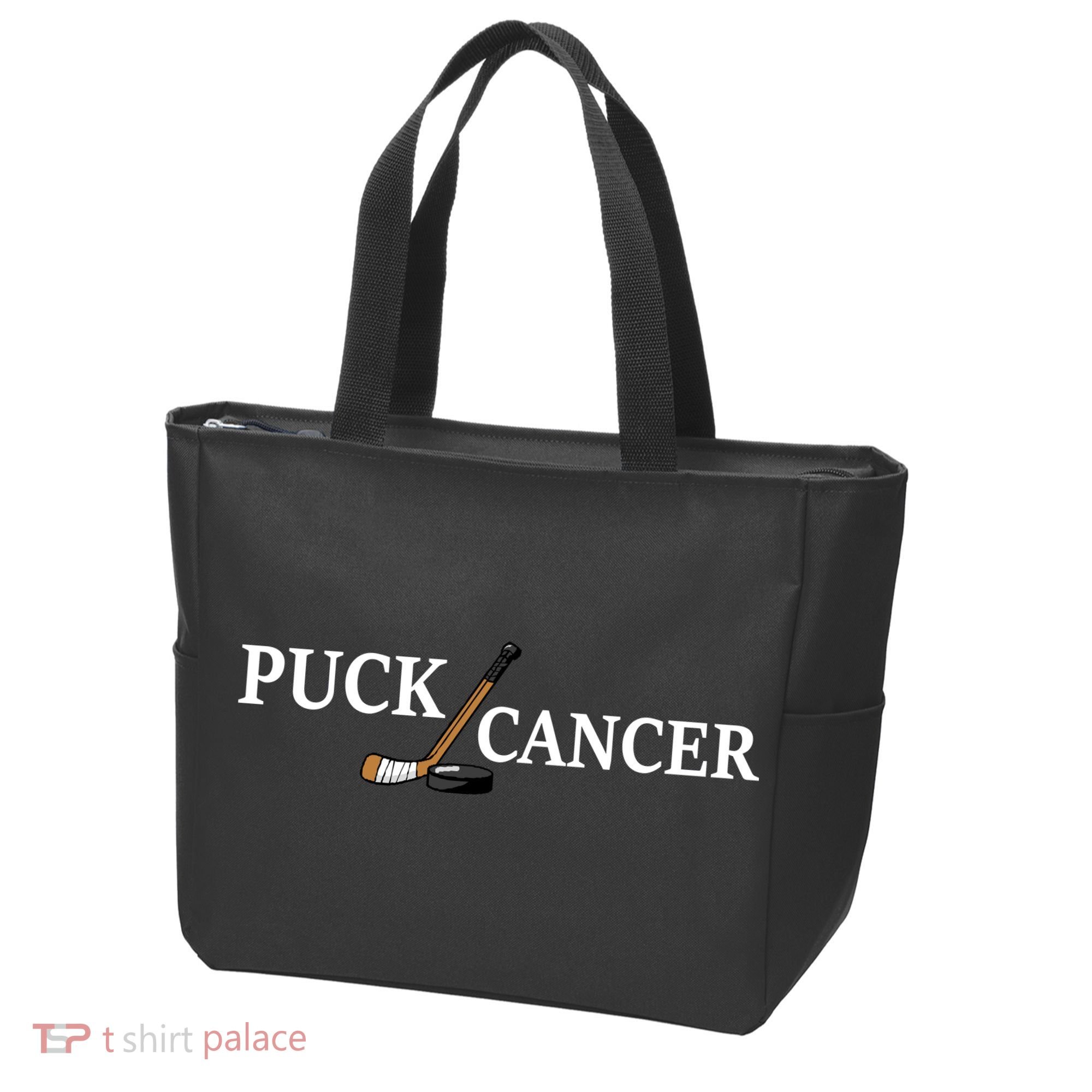 Puck Cancer Tote Bag