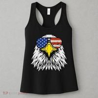 Patriotic USA Eagle Of Freedom Celebrate July 4th Women's Tank Top thumb 3
