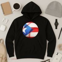 Puerto Rico Baseball Hoodie thumb 3