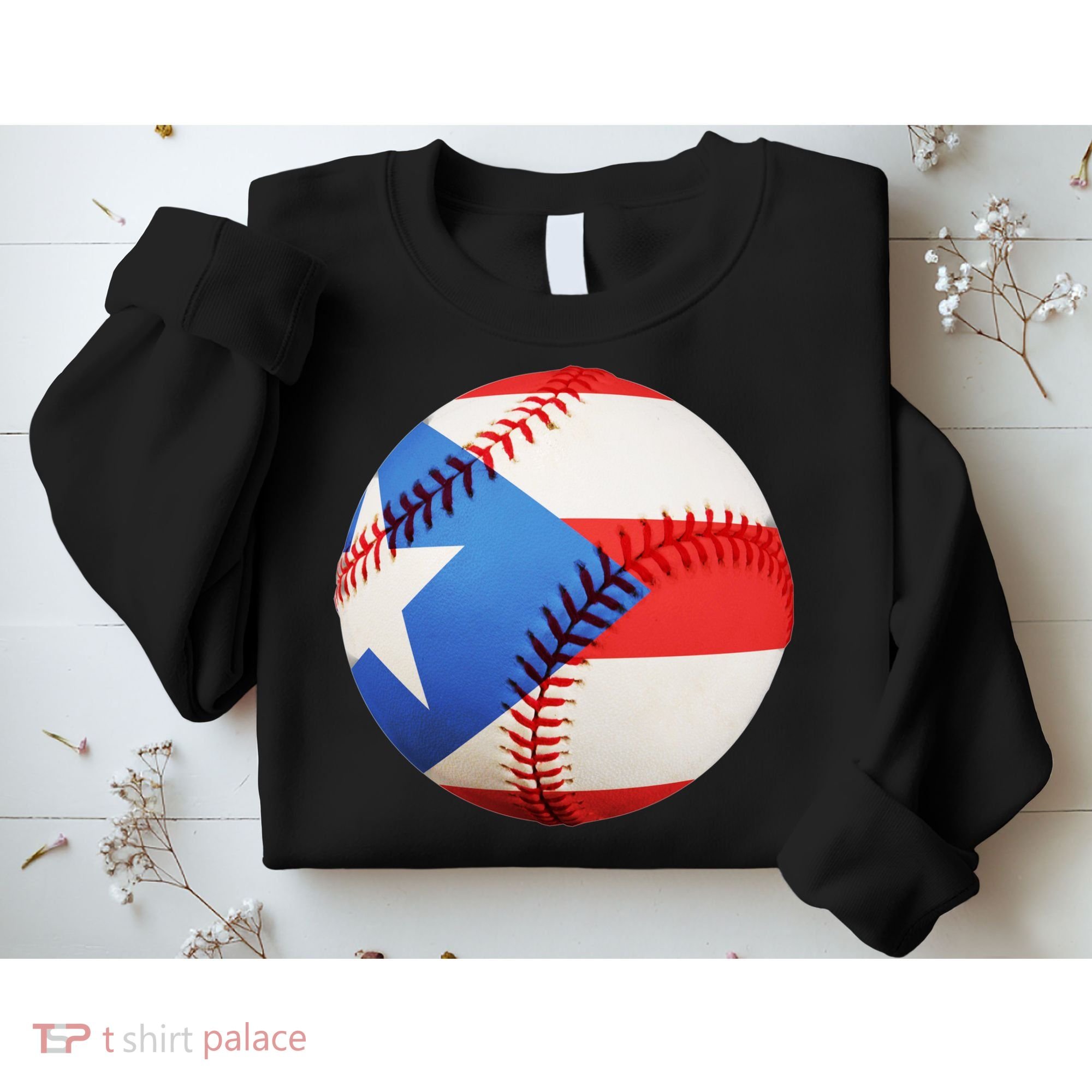 Puerto Rico Baseball Sweatshirt