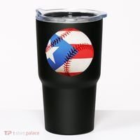 Puerto Rico Baseball Tumbler thumb 0