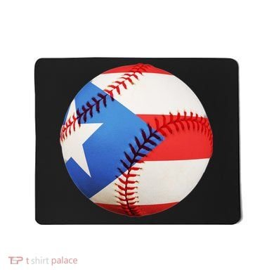 Puerto Rico Baseball Mousepad