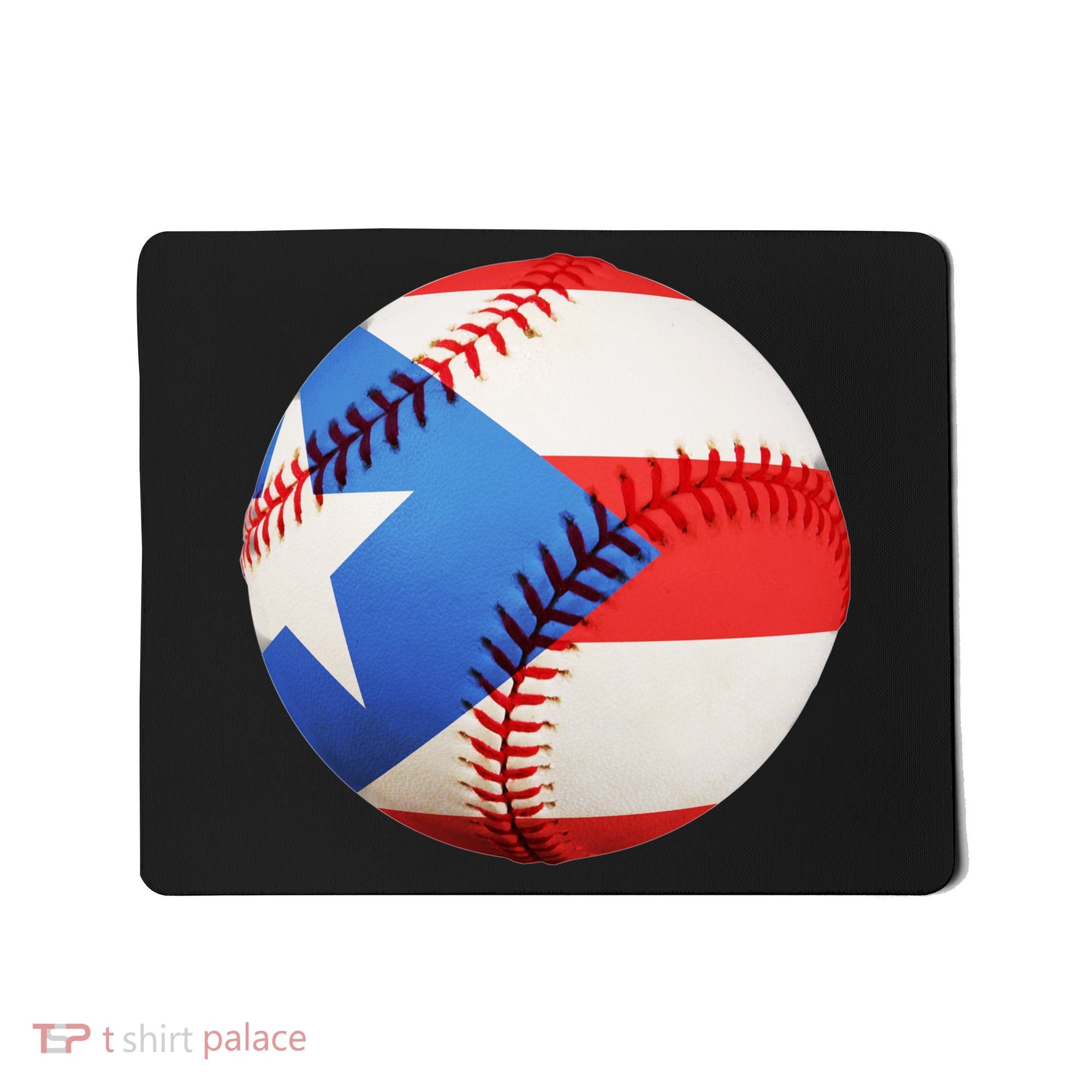 Puerto Rico Baseball Mousepad