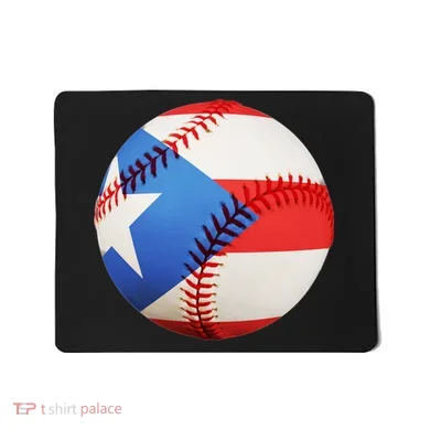 Puerto Rico Baseball Mousepad