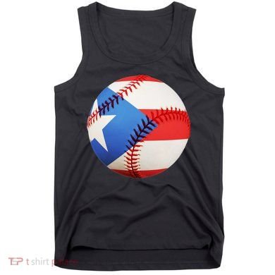 Puerto Rico Baseball Tank Top