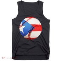 Puerto Rico Baseball Tank Top thumb 0