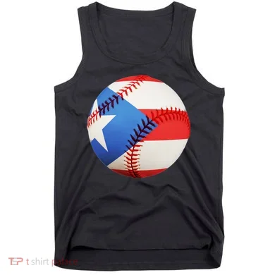 Puerto Rico Baseball Tank Top