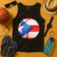 Puerto Rico Baseball Tank Top thumb 4
