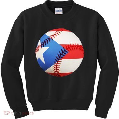 Puerto Rico Baseball Kids Sweatshirt