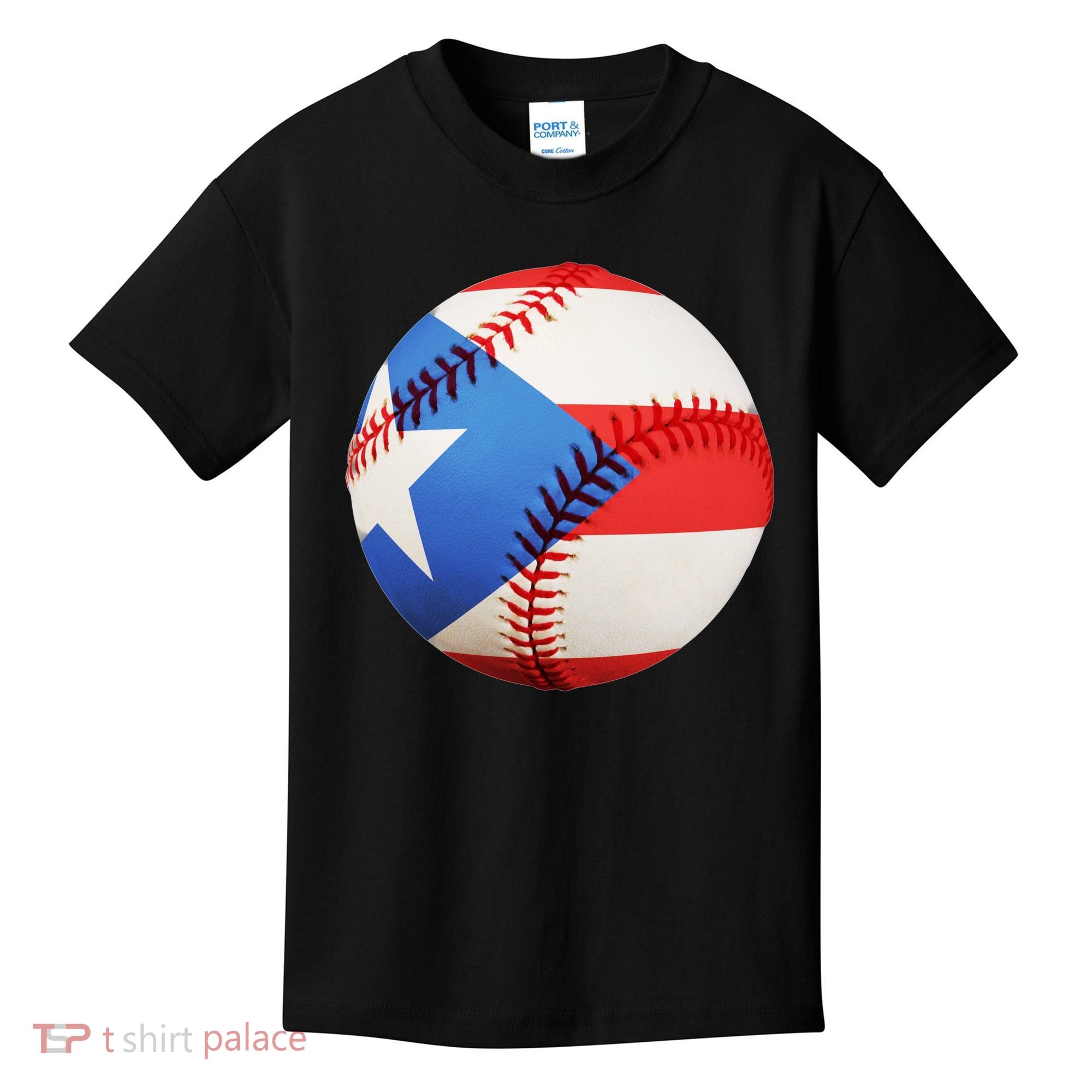 Puerto Rico Baseball Kids T-Shirt
