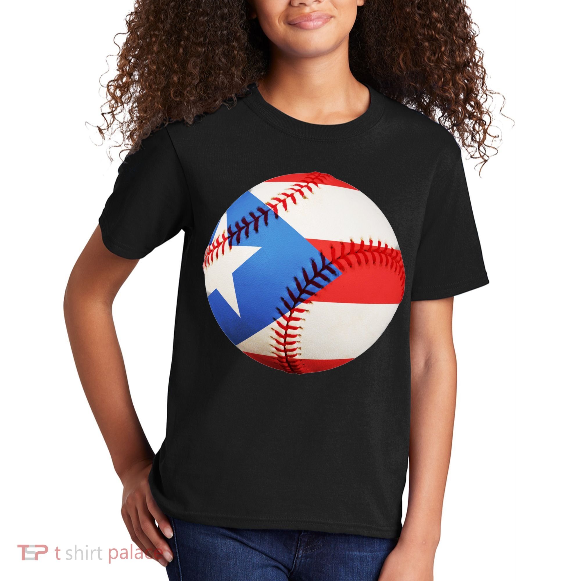 Puerto Rico Baseball Kids T-Shirt