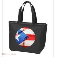 Puerto Rico Baseball Tote Bag thumb 3