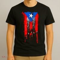 Puerto Rico Flag Drip T-Shirt thumb 3