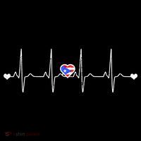Puerto Rico Heartbeat Pulse Doggie Tank thumb 4