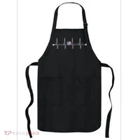Puerto Rico Heartbeat Pulse Apron thumb 0